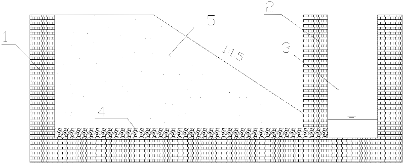 Model and method for testing deformation and stress variation law of intensity attenuation roadbed