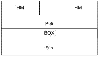 Method for forming silicon on insulator-SiGe heterojunction 1T-DRAM (1T-Dynamic Random Access Memory) structure on insulator and formed structure