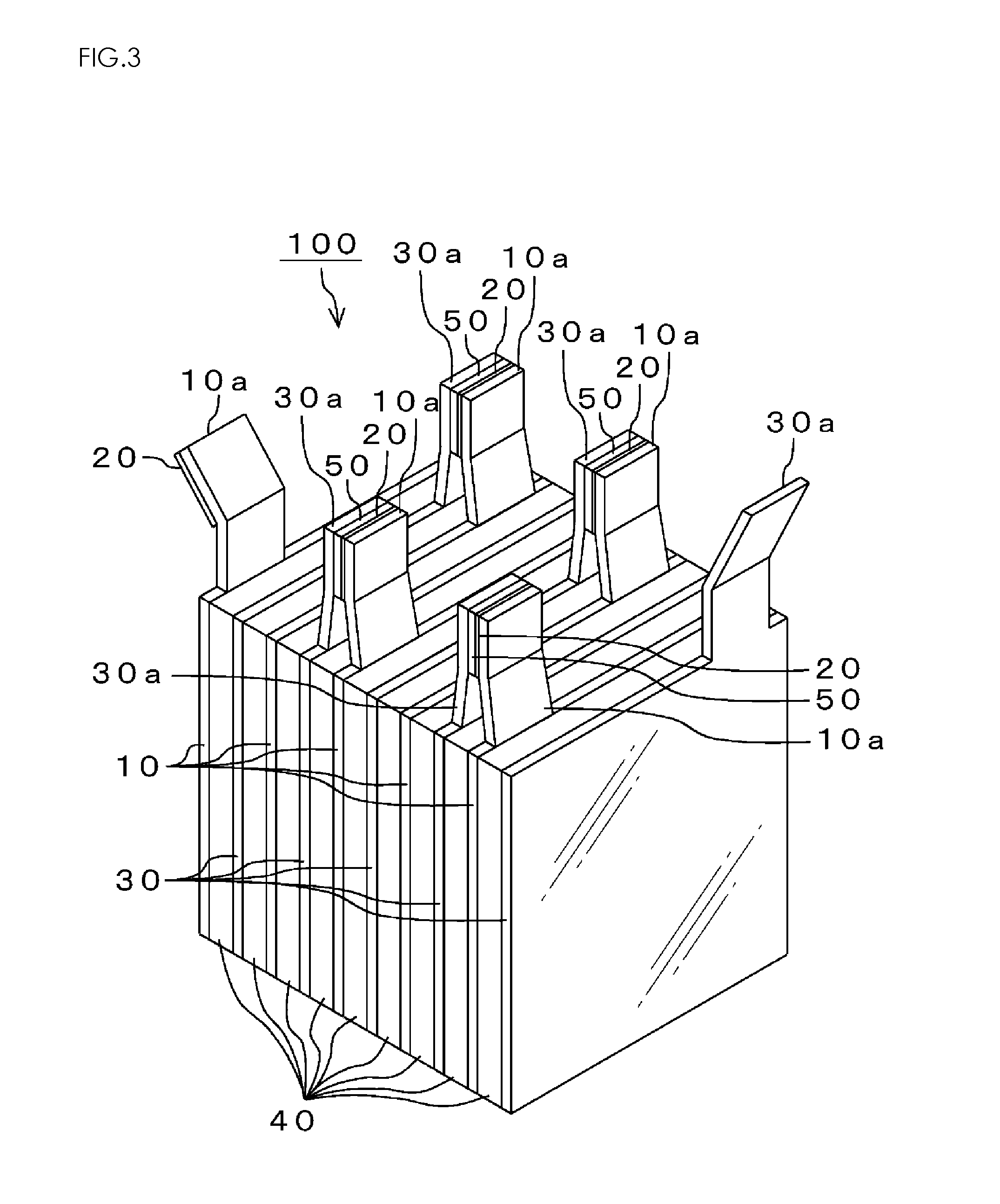 Method of manufacturing an electrode for an energy storage device