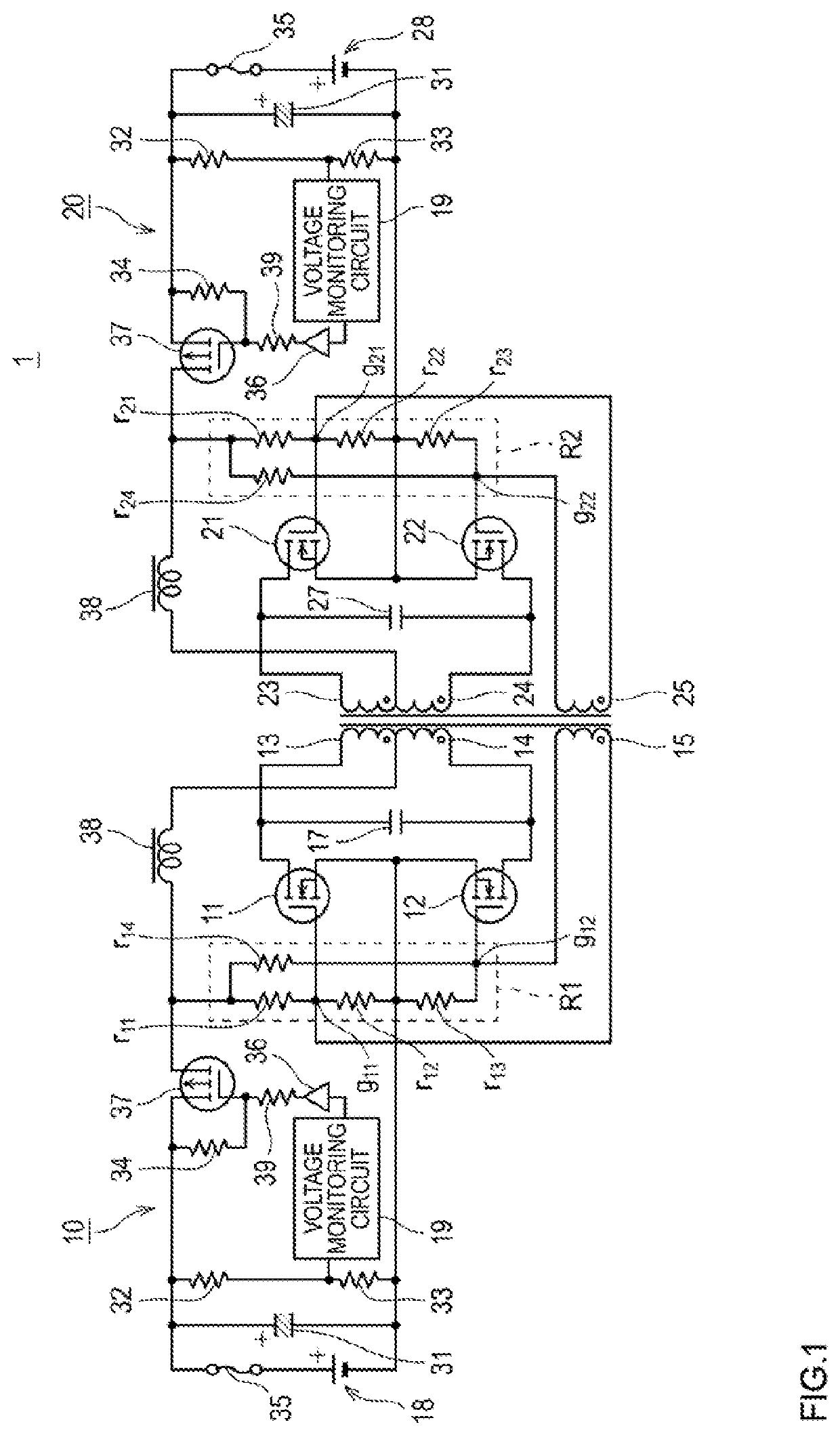 Power supply system and DC/DC converter