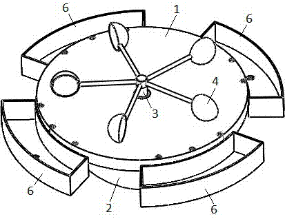 Novel ocean water surface garbage removing device