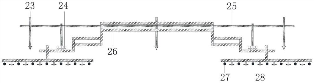 Steel truss-concrete composite girder bridge double-layer sma deck pavement system and construction method