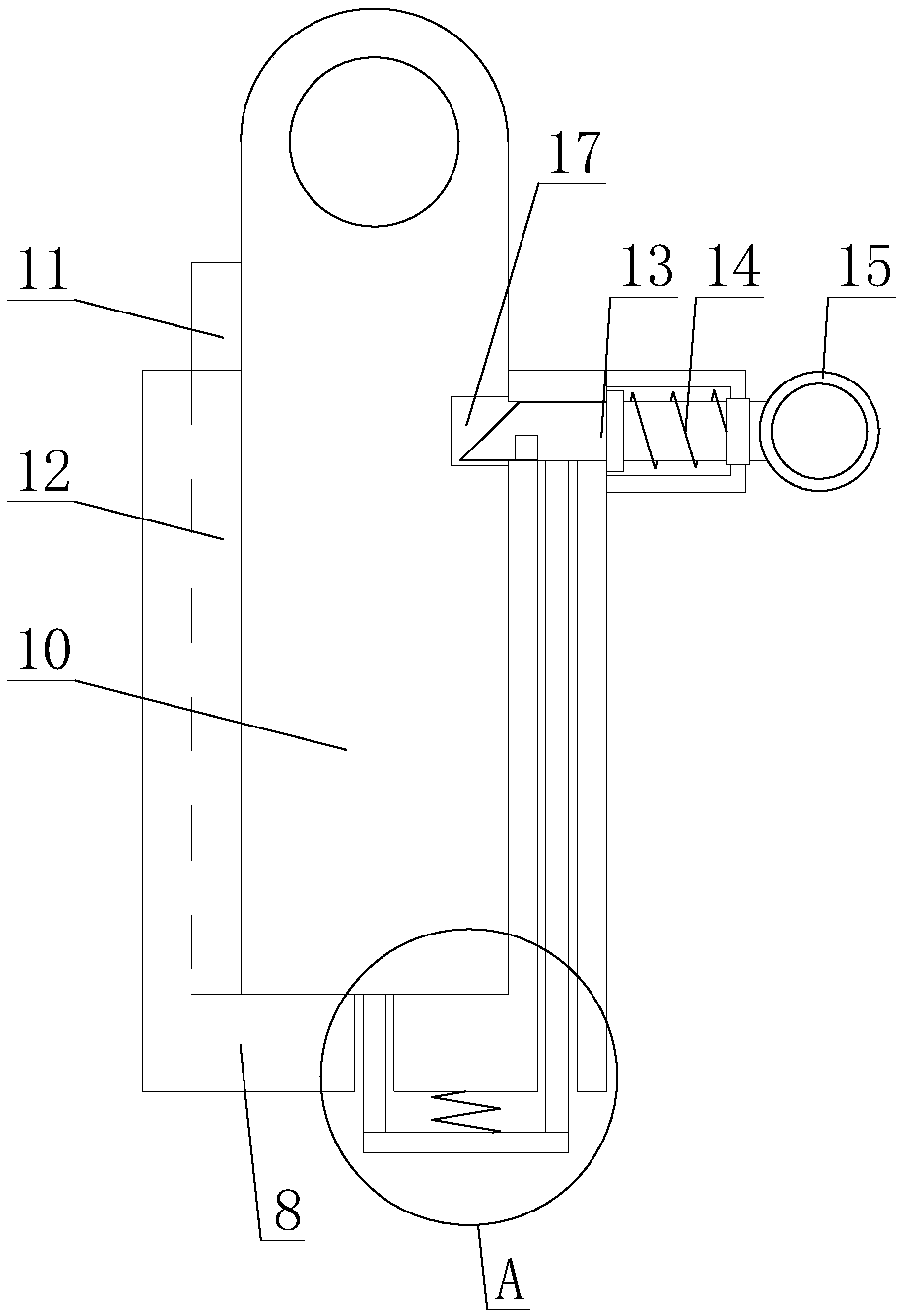 Face recognition technology based monitoring equipment convenient to disassemble and assemble