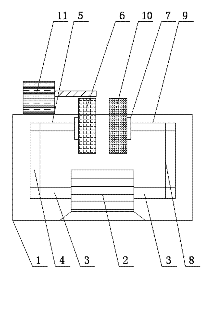 Modified double-end motorized tool sharpener