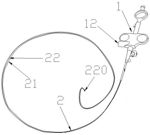 A preparation method of anti-adhesive mucous layer on the surface of electric knife