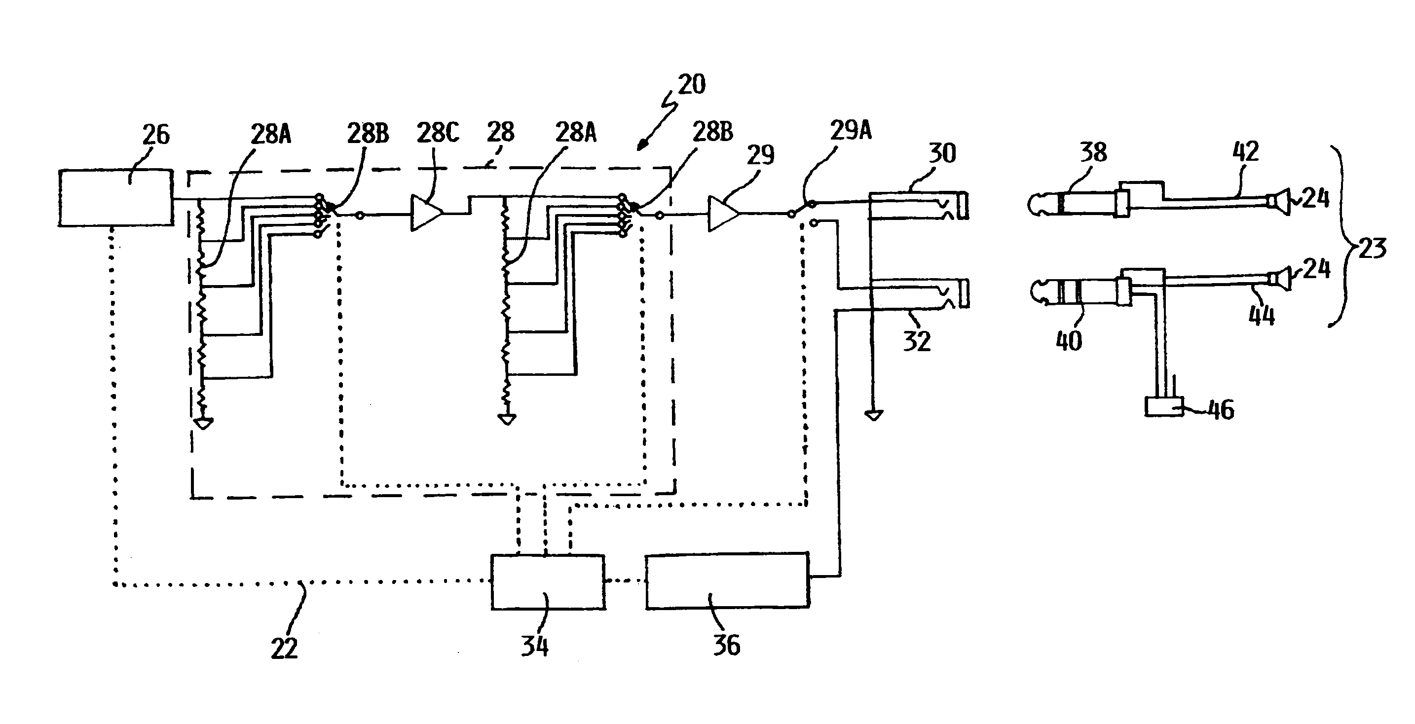 Audiometer with interchangeable transducer