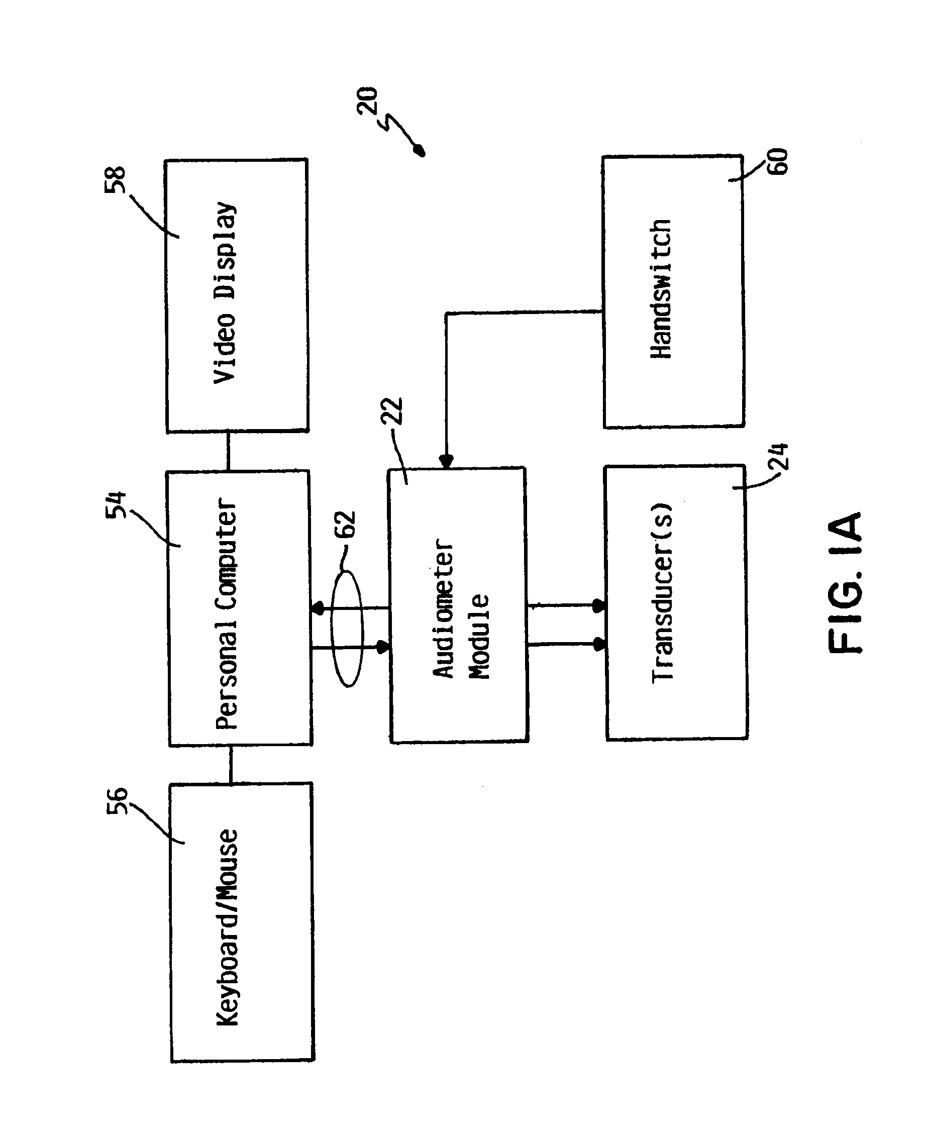 Audiometer with interchangeable transducer