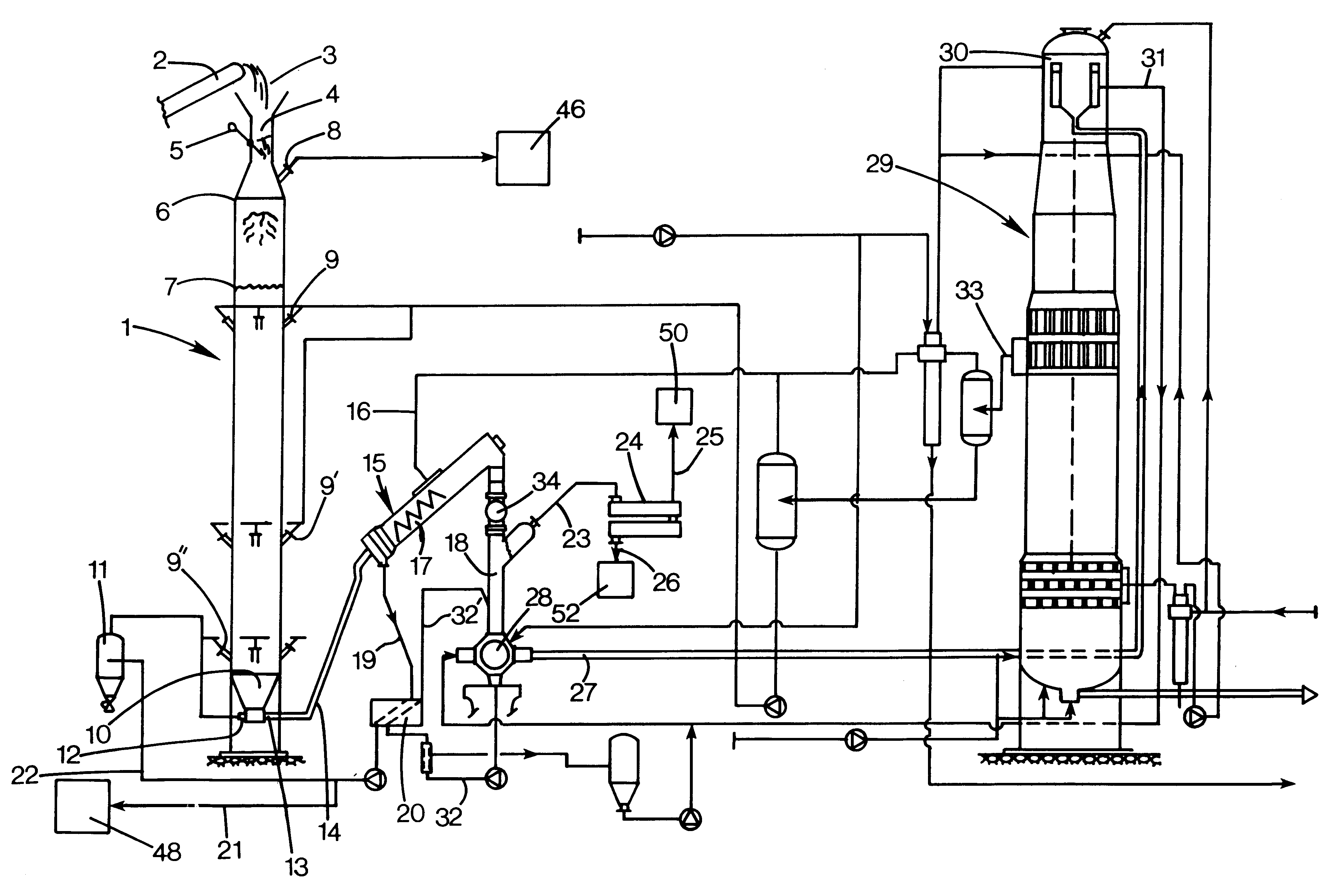 System and method for treatment of cellulose-containing material prior to pulp digestion