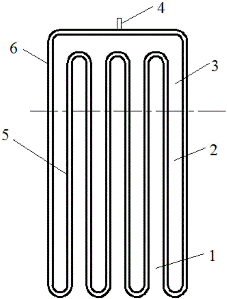 Pulsating heat pipe heat exchanger with lyophilic coatings