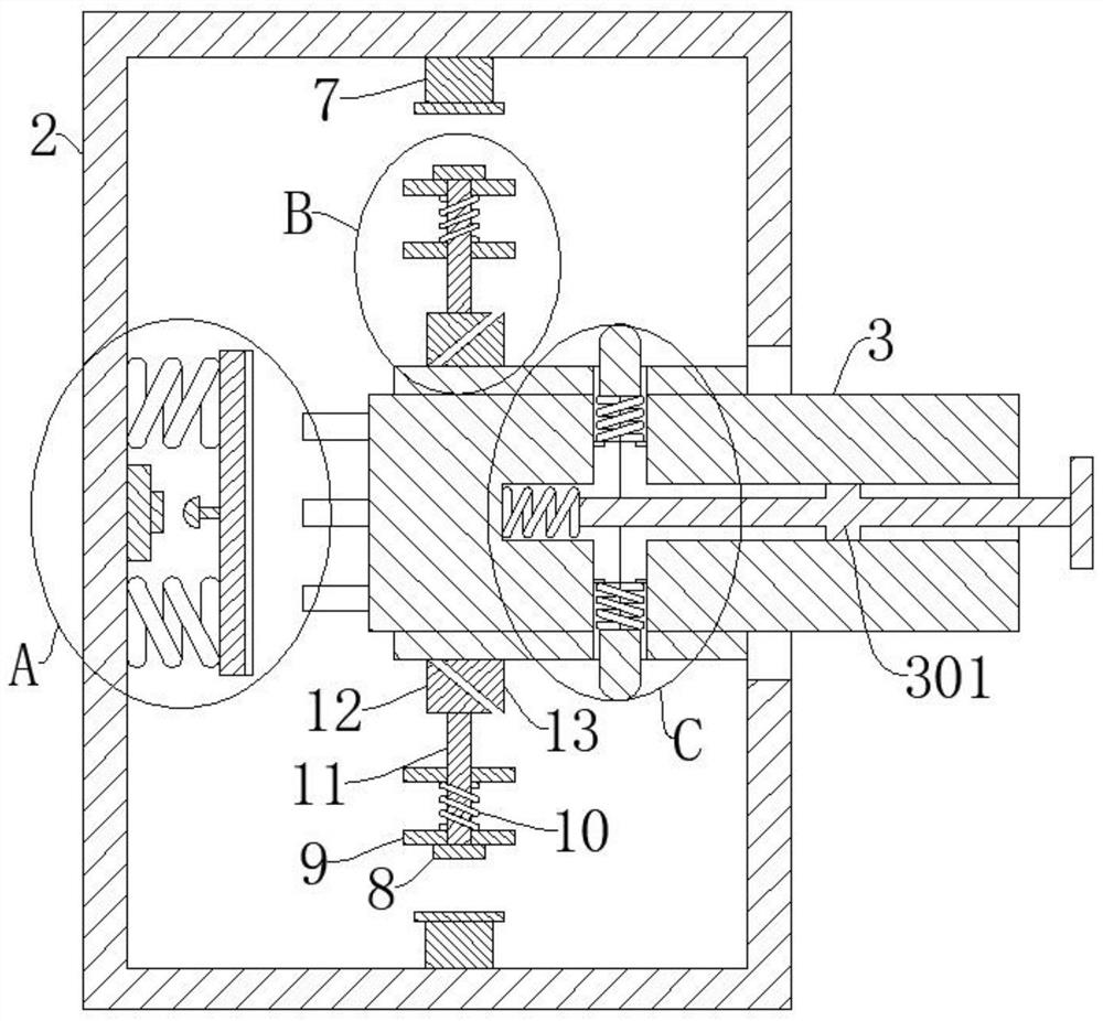 Anti-falling charging gun for charging new energy automobile