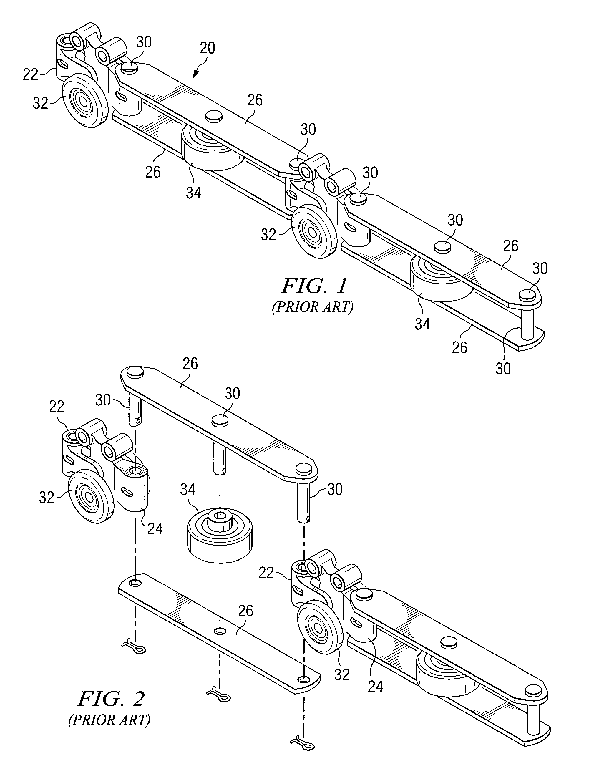 Conveyor for continuous proofing and baking apparatus