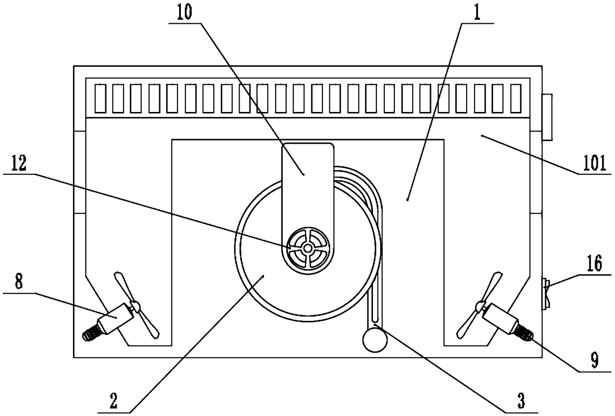 Engraving fixing device for ceramic processing