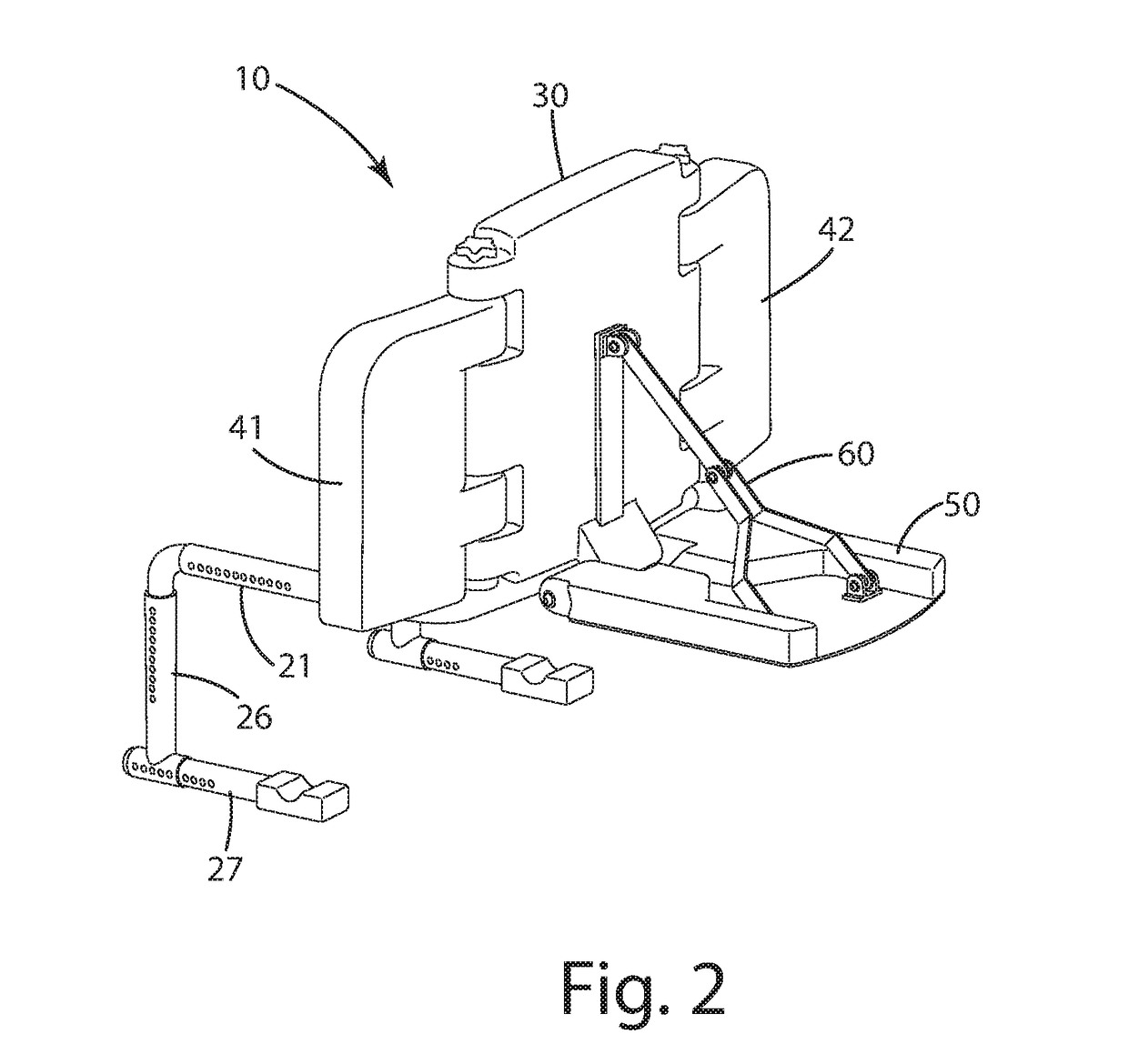 Patient support device and related method of use