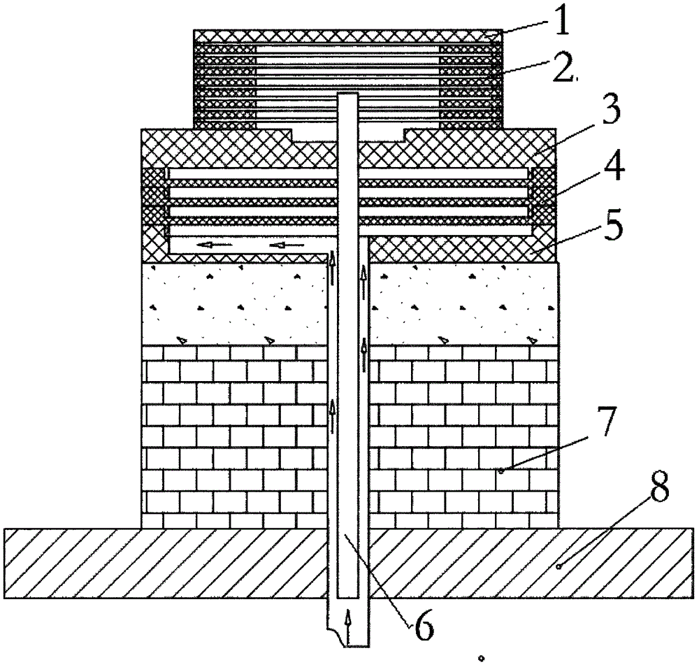 Preheating device for chemical vapor deposition furnace