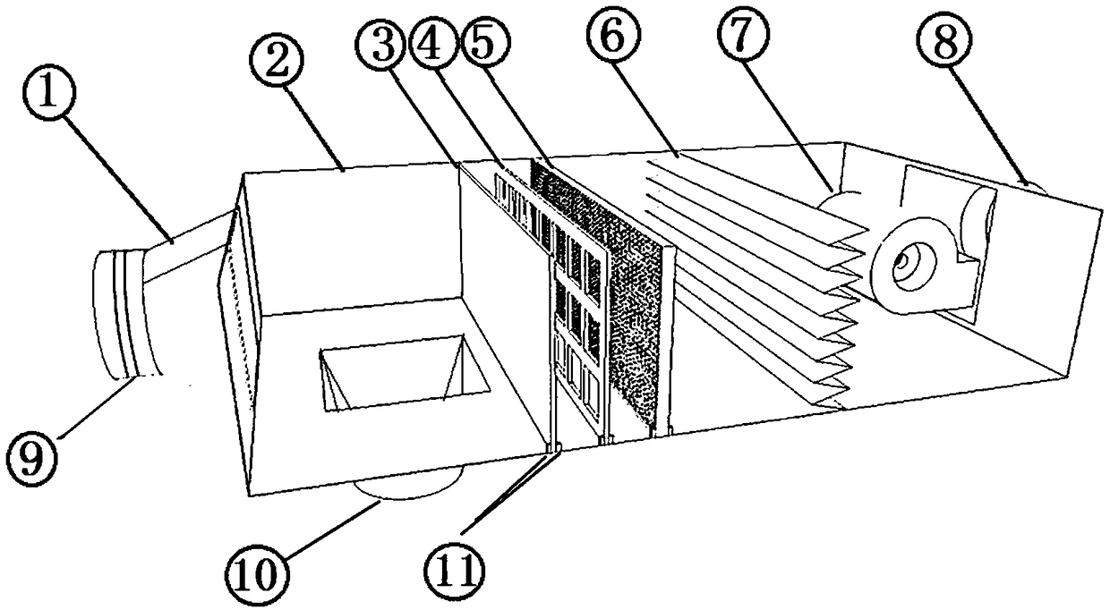 Air purifying system and air purifying method