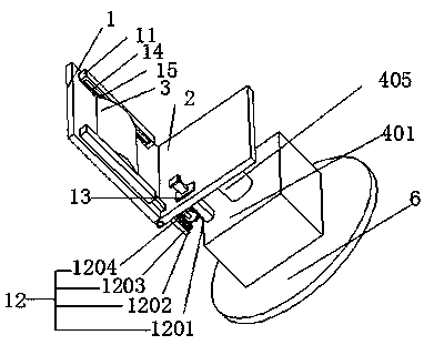 Adjusting device for check-up posture of neurology department