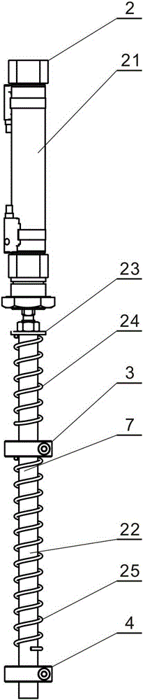 Screw tightening machine capable of preventing screw from being brought up