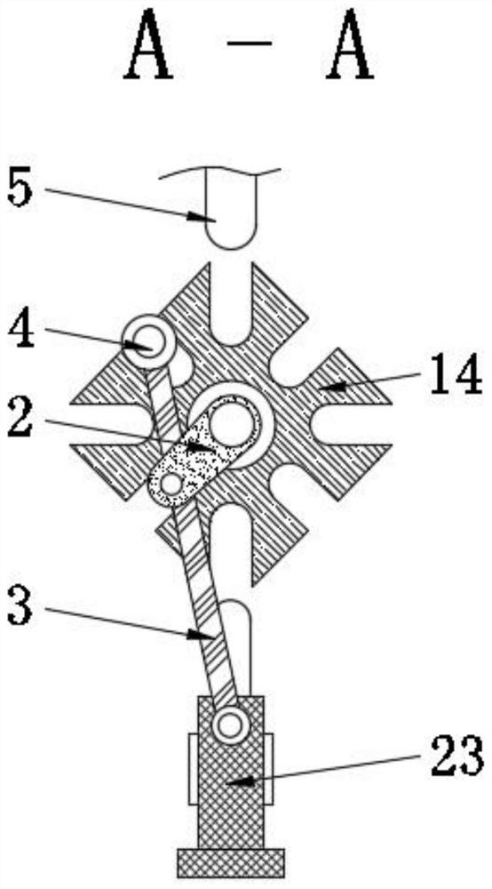 An electric suction device for nursing in an operating room