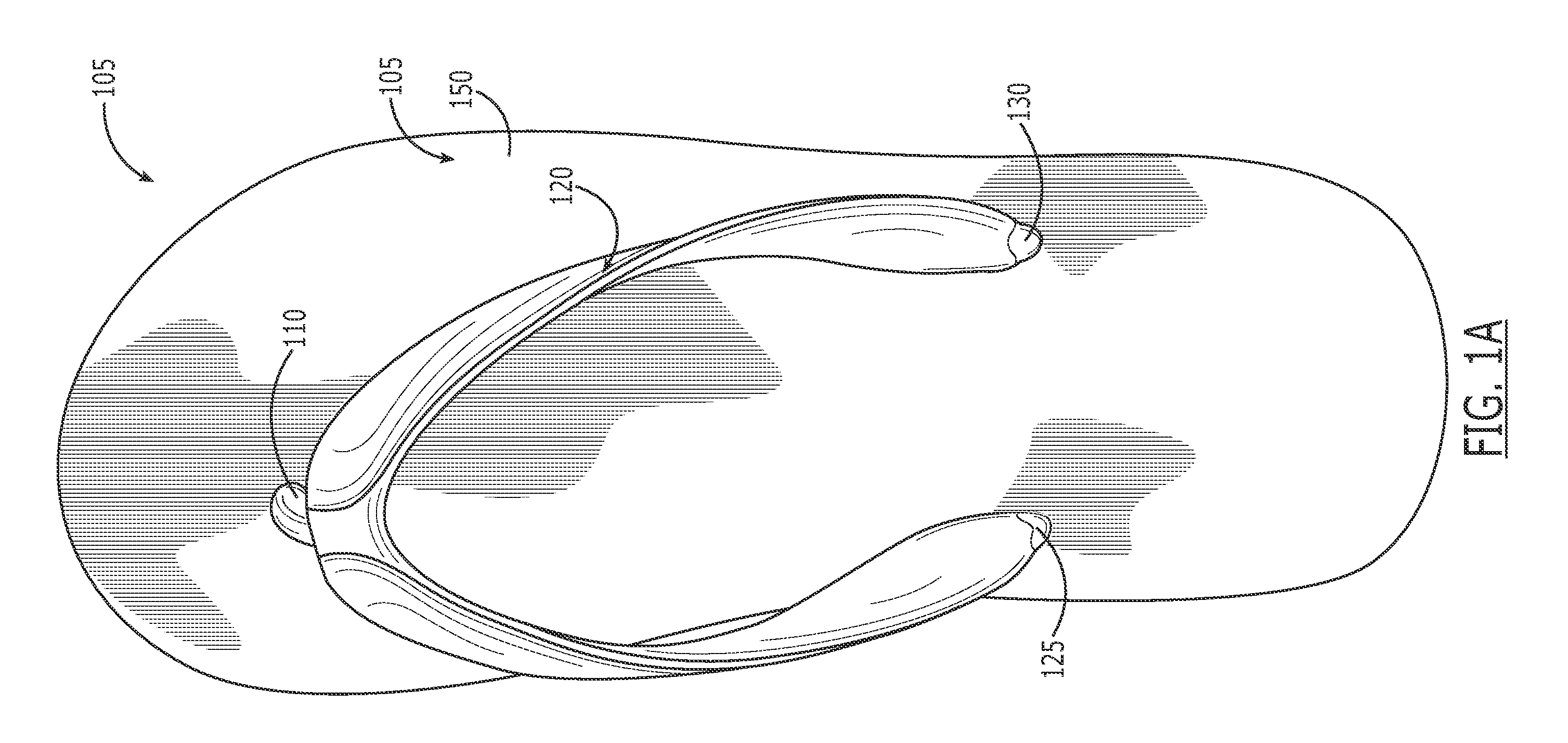 Open-toe footwear base member system