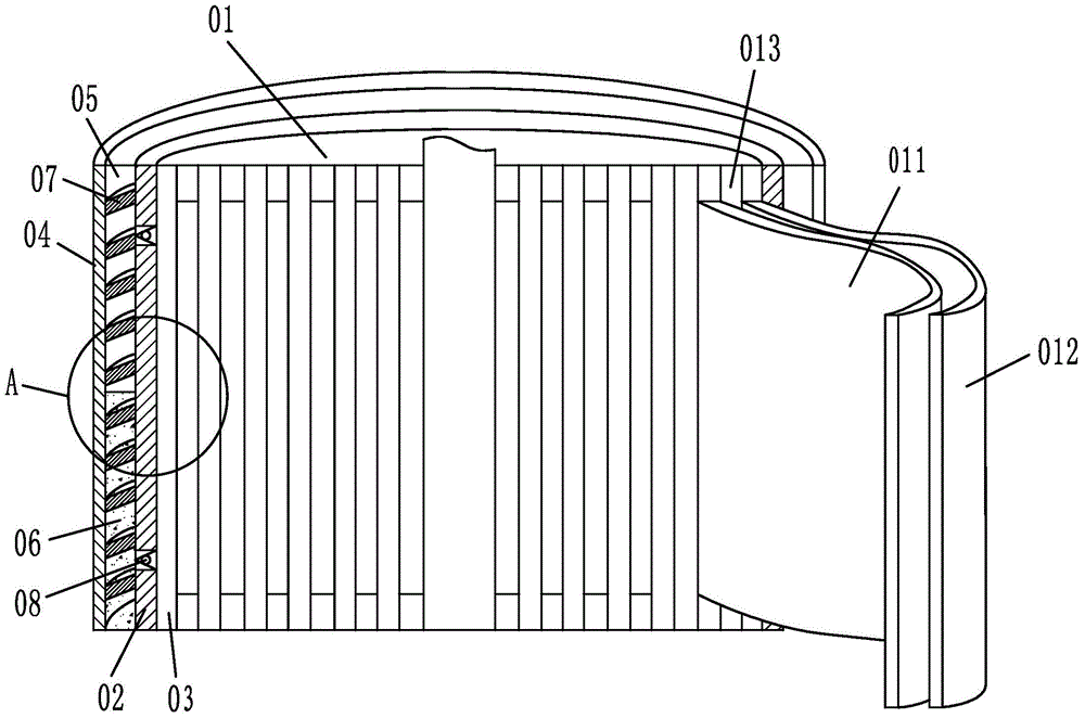 Puncture-test flame-retardant battery