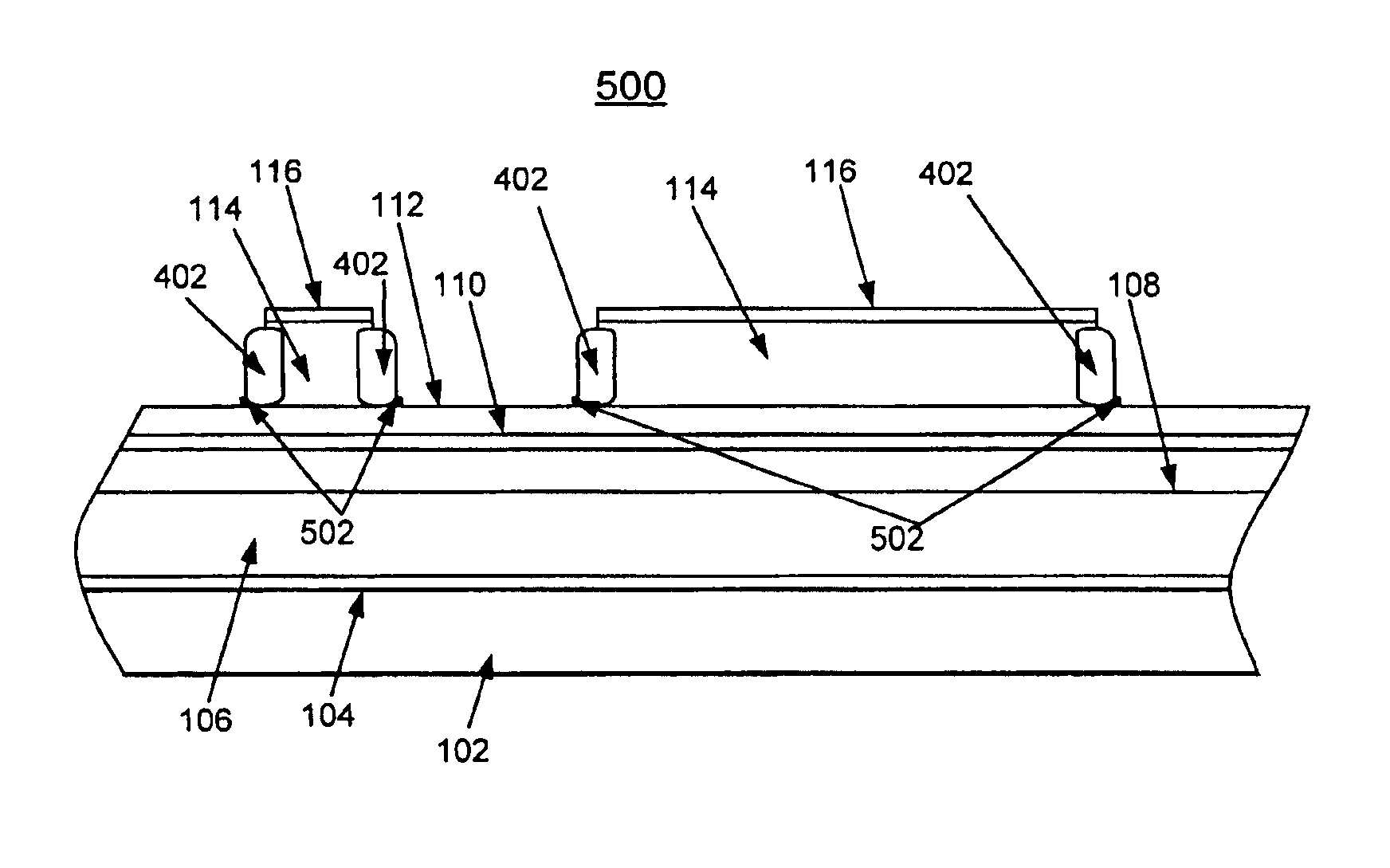 Method for forming quadruple density sidewall image transfer (SIT) structures