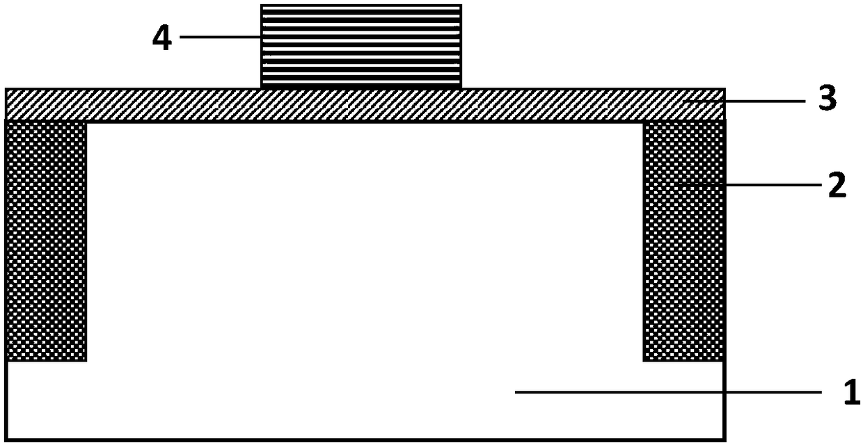 An ultra-steep average subthreshold swing tunneling field effect transistor and its preparation method