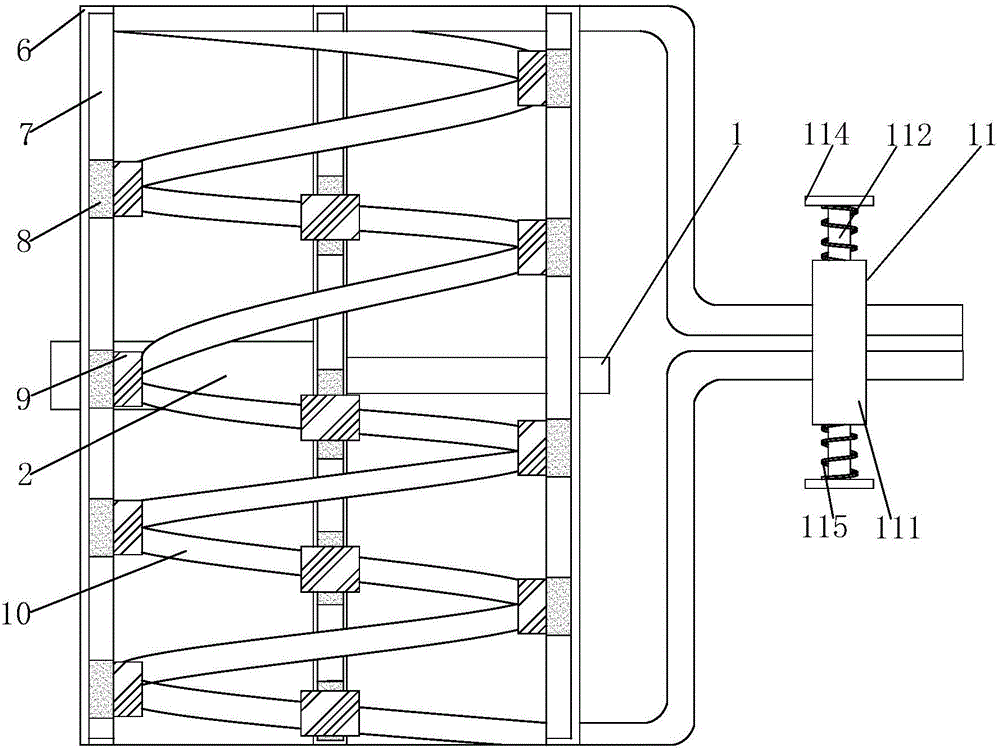 Size-adjustable induction coil