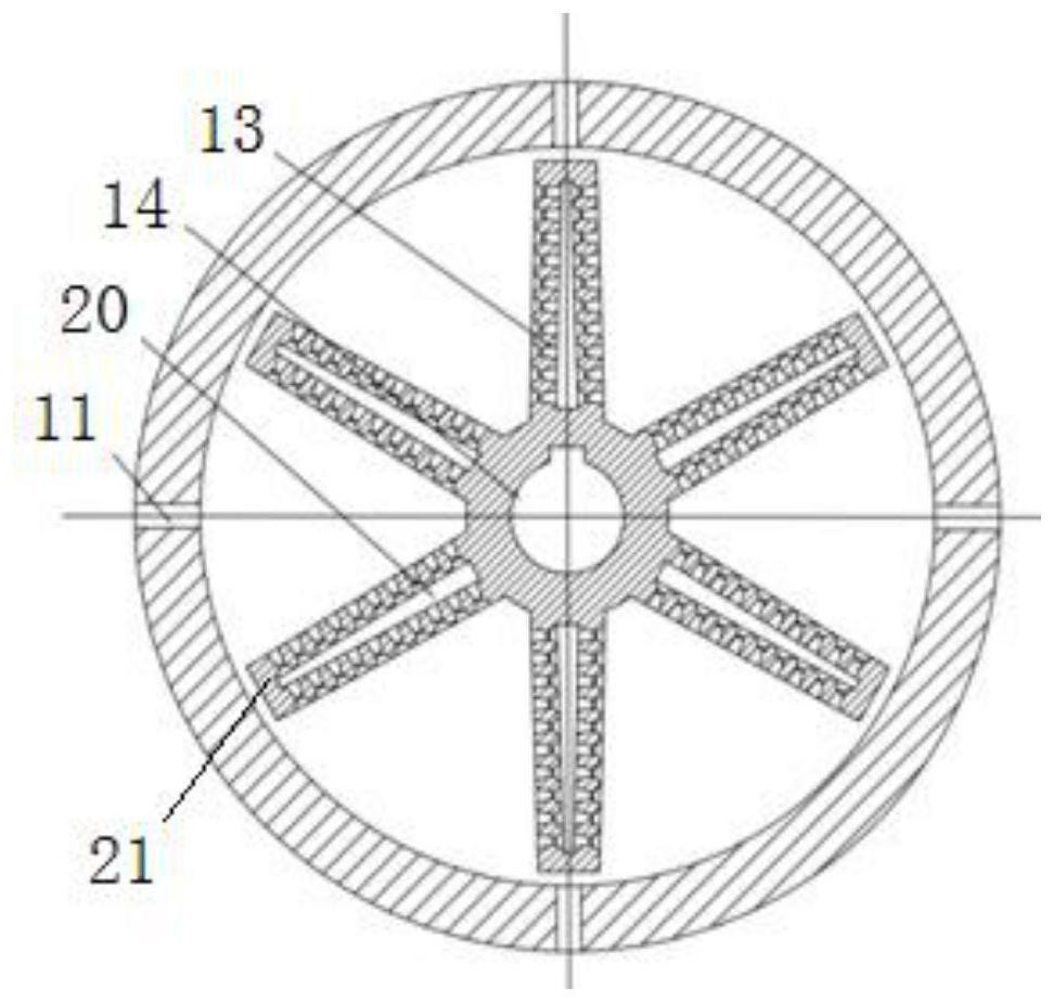 Ultraviolet and cavitation oxidation synergistic water disinfection device