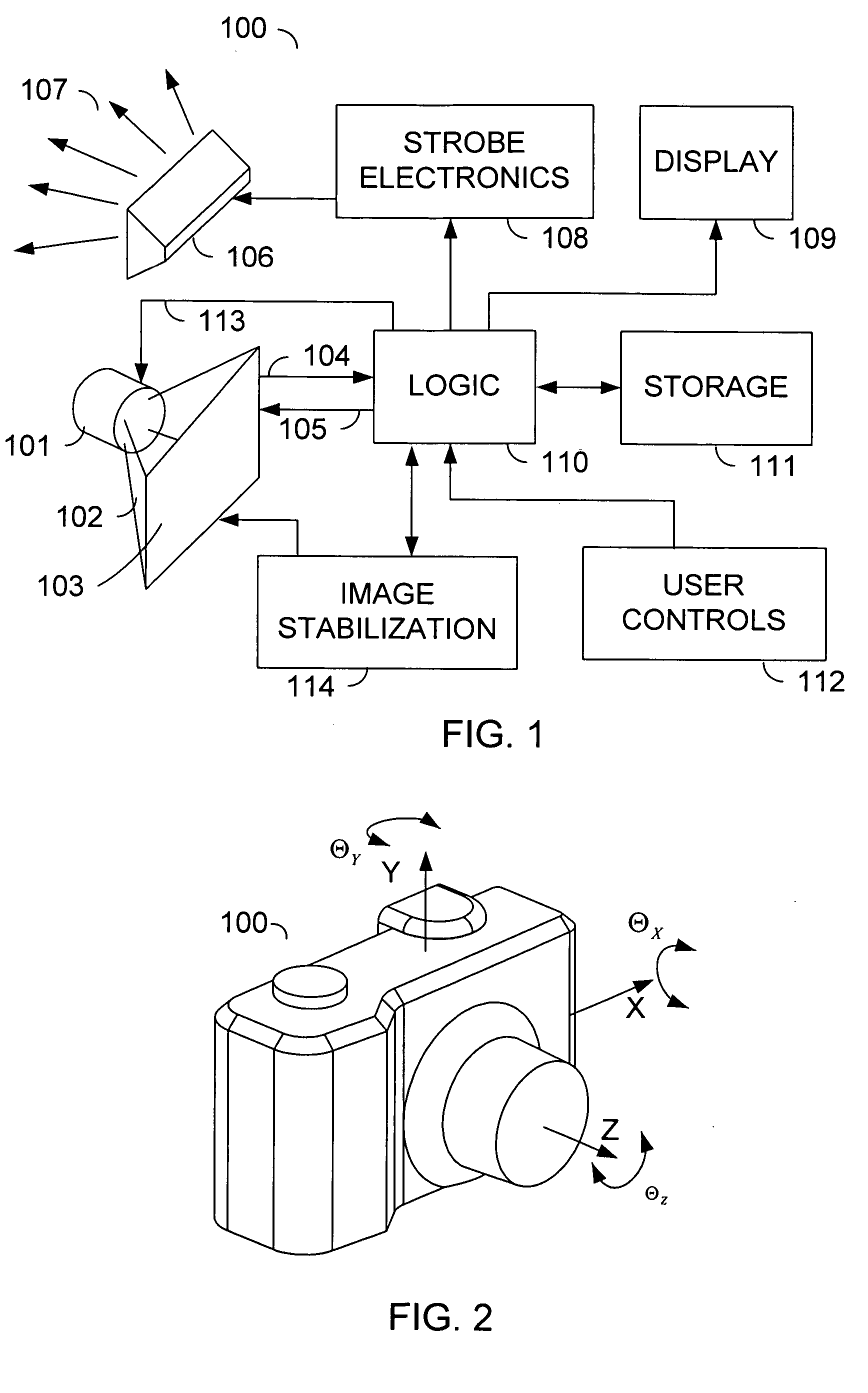 Adaptive response image stabilization