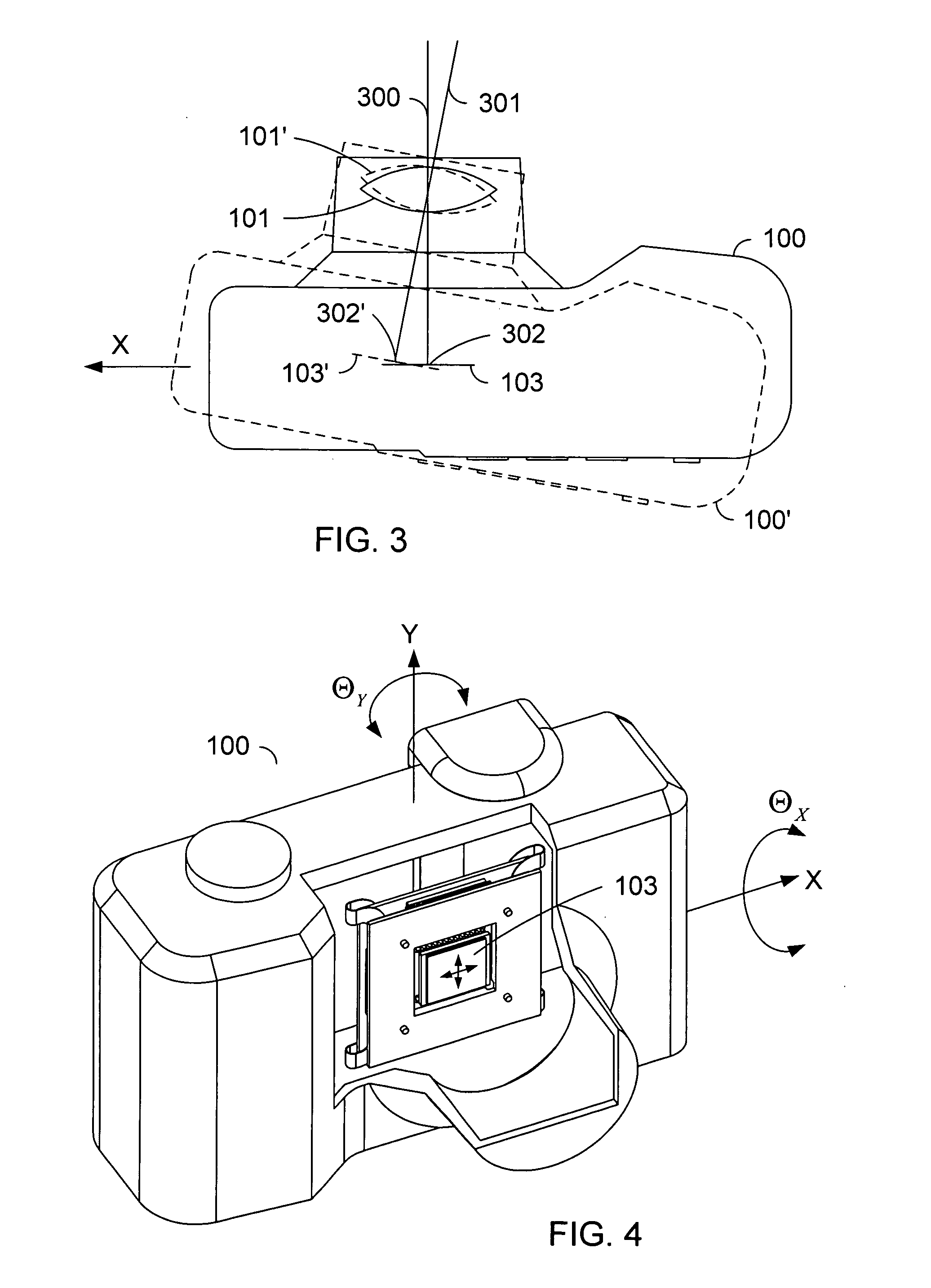 Adaptive response image stabilization