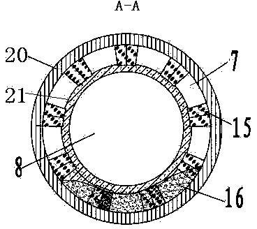 Rotary kiln with power generation device