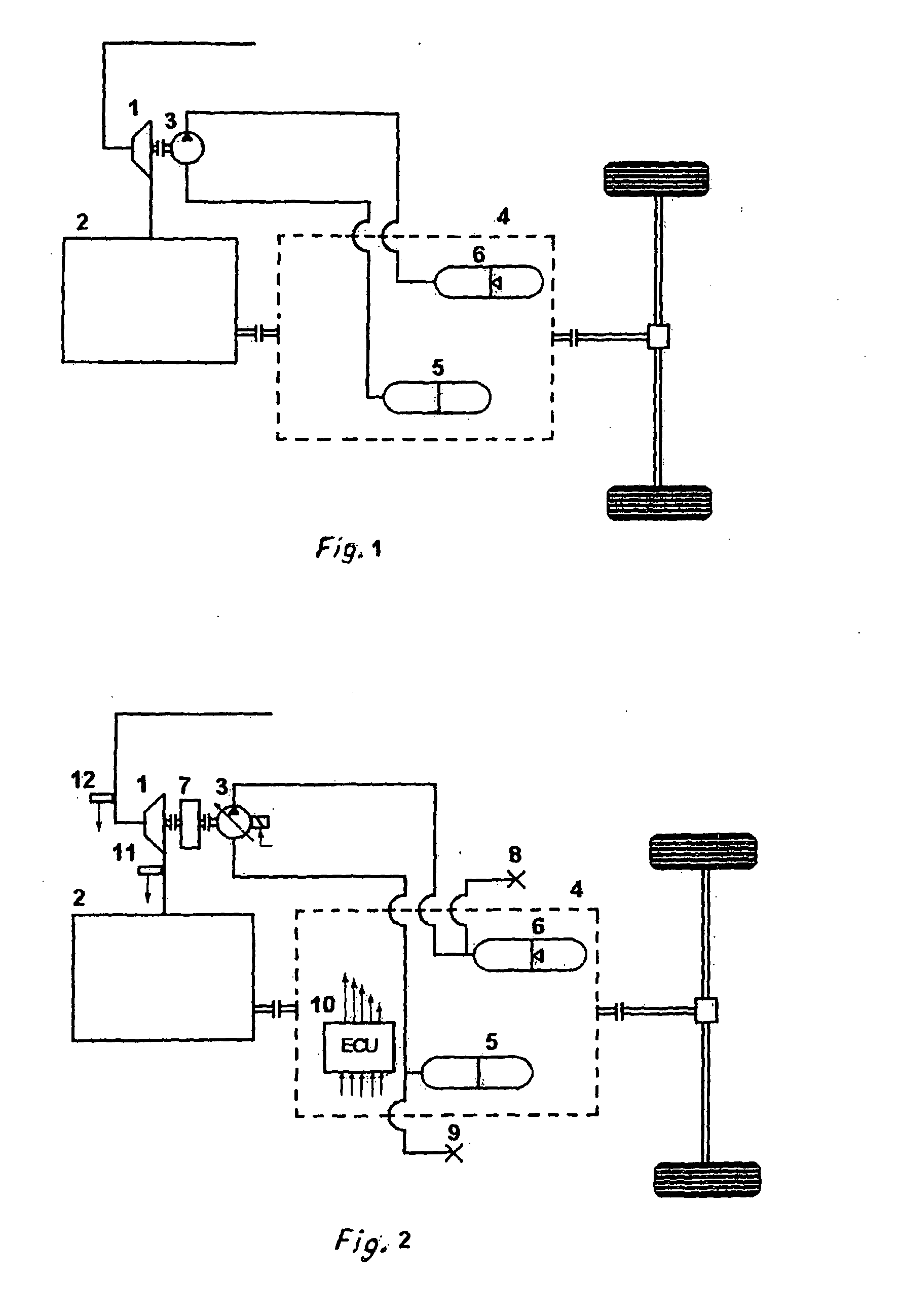 Integral multifunctional system for motor vehicle