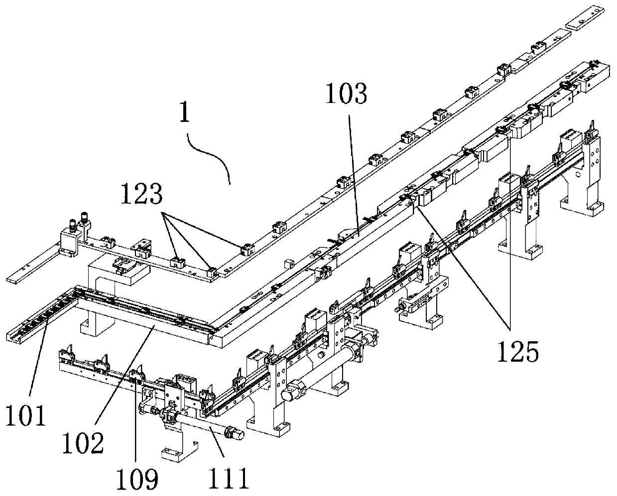 Connector pin insertion mechanism