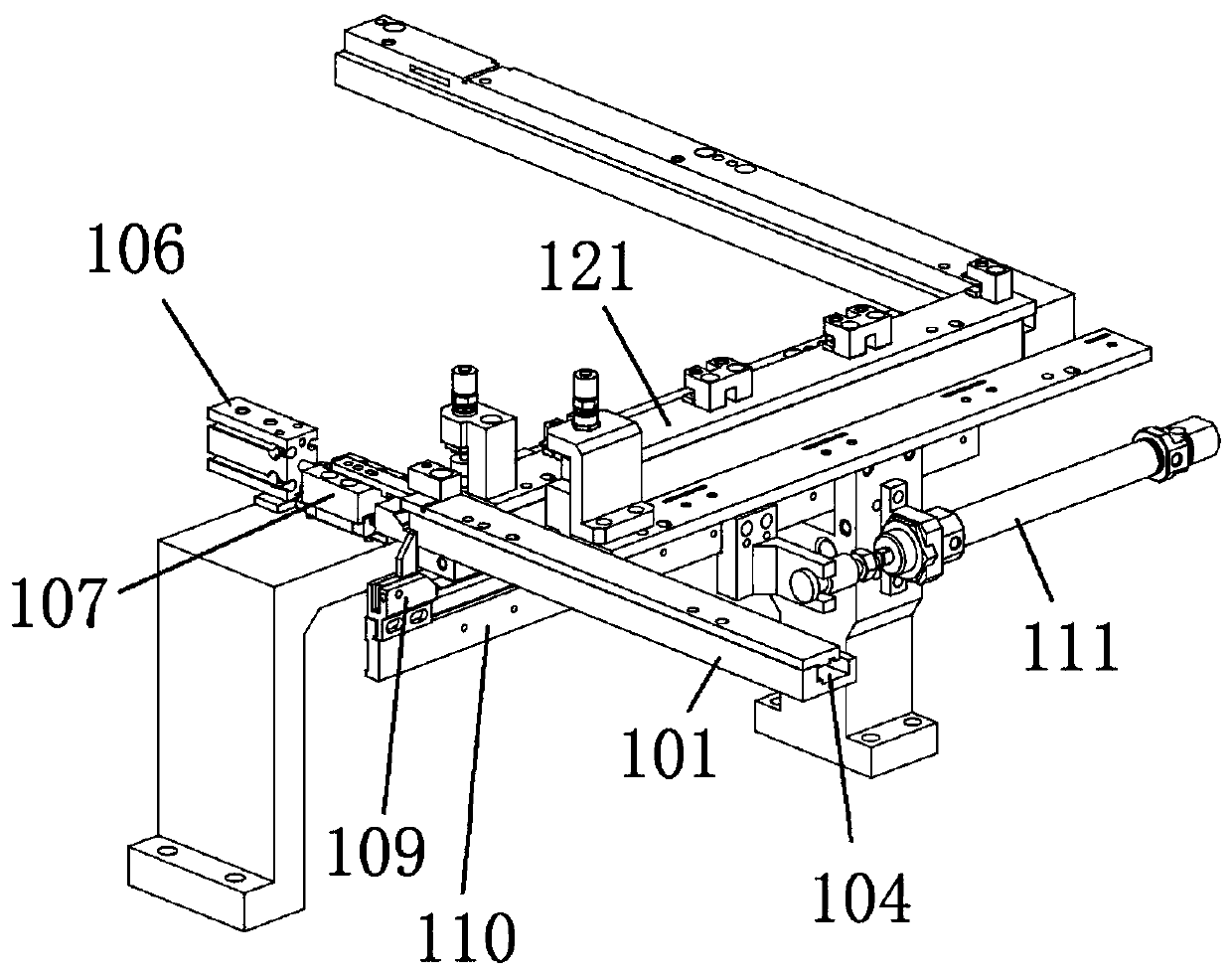 Connector pin insertion mechanism