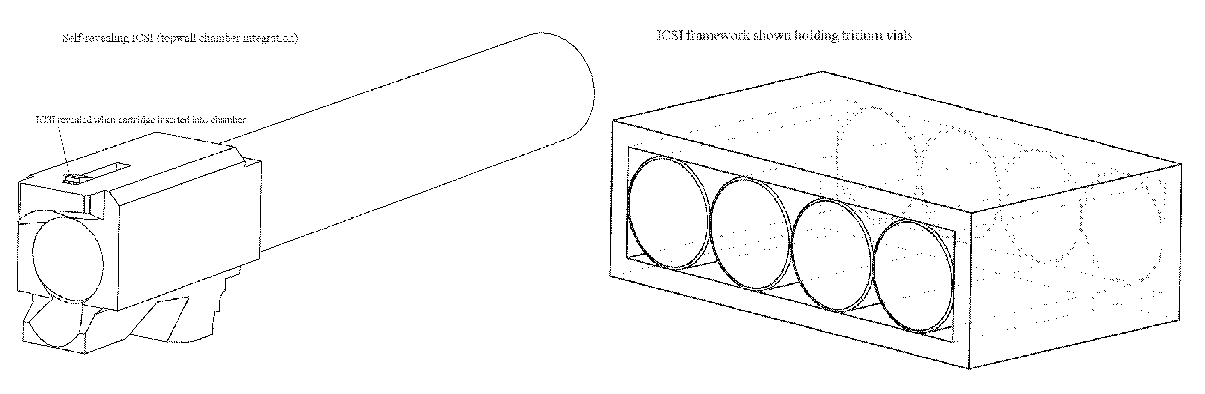 Illuminated chamber status indicator