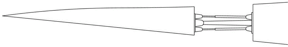 Deflection control device based on head of aircraft