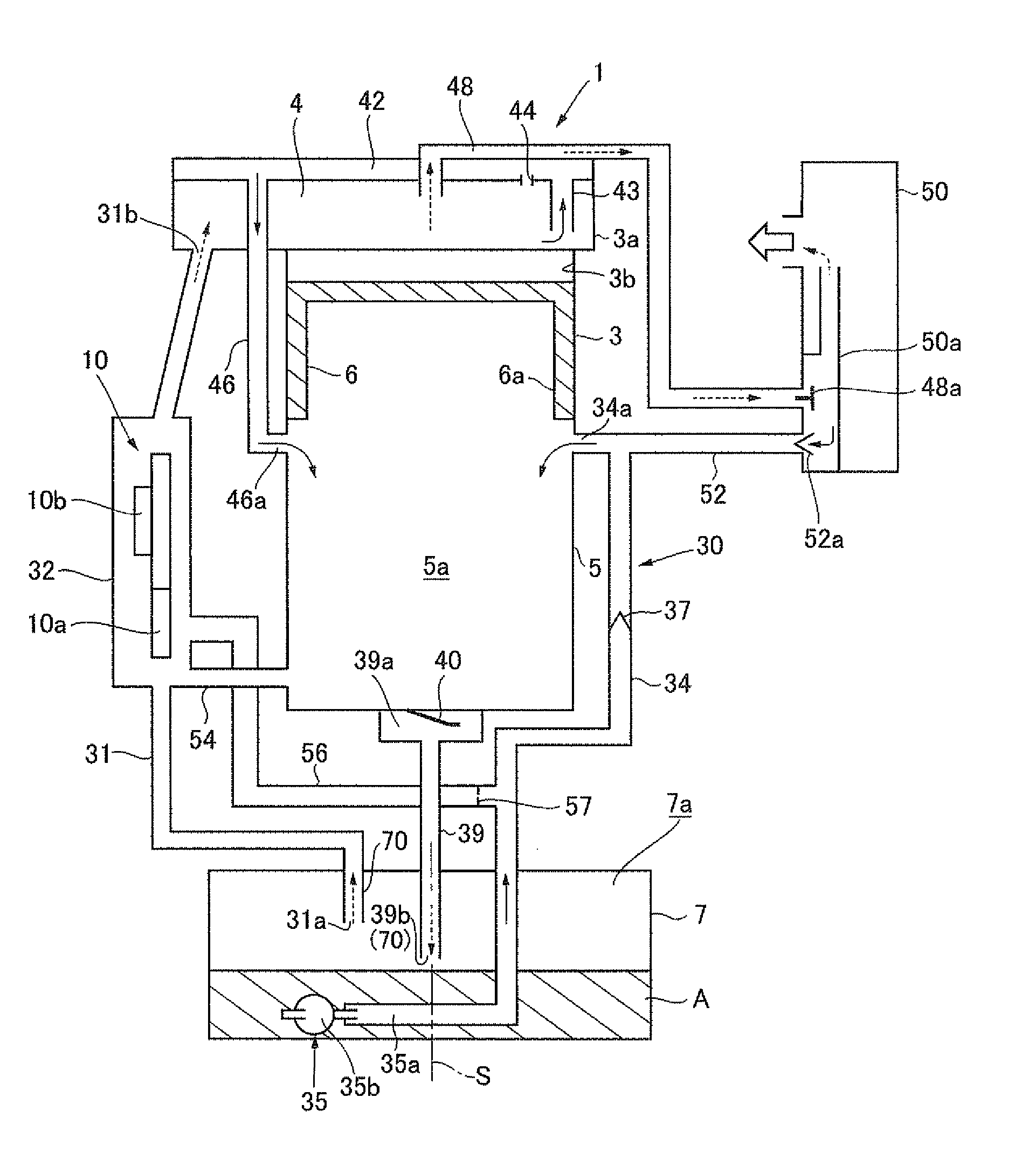 Lubrication system for four-stroke engine