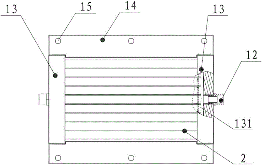 An external sewage treatment device