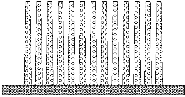 Method for preparing copper radiating fins of gradient structures by means of injection forming