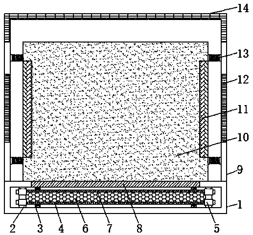 Computer case with shockproof function