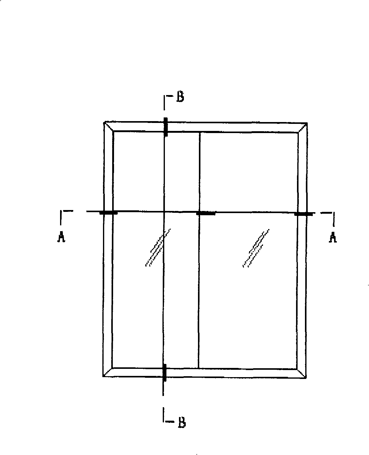 Spring connection method and its spring connection structure for door-window and structure holes