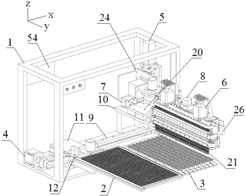 Intelligent larval transplantation machine with automatic larval transplantation clamp