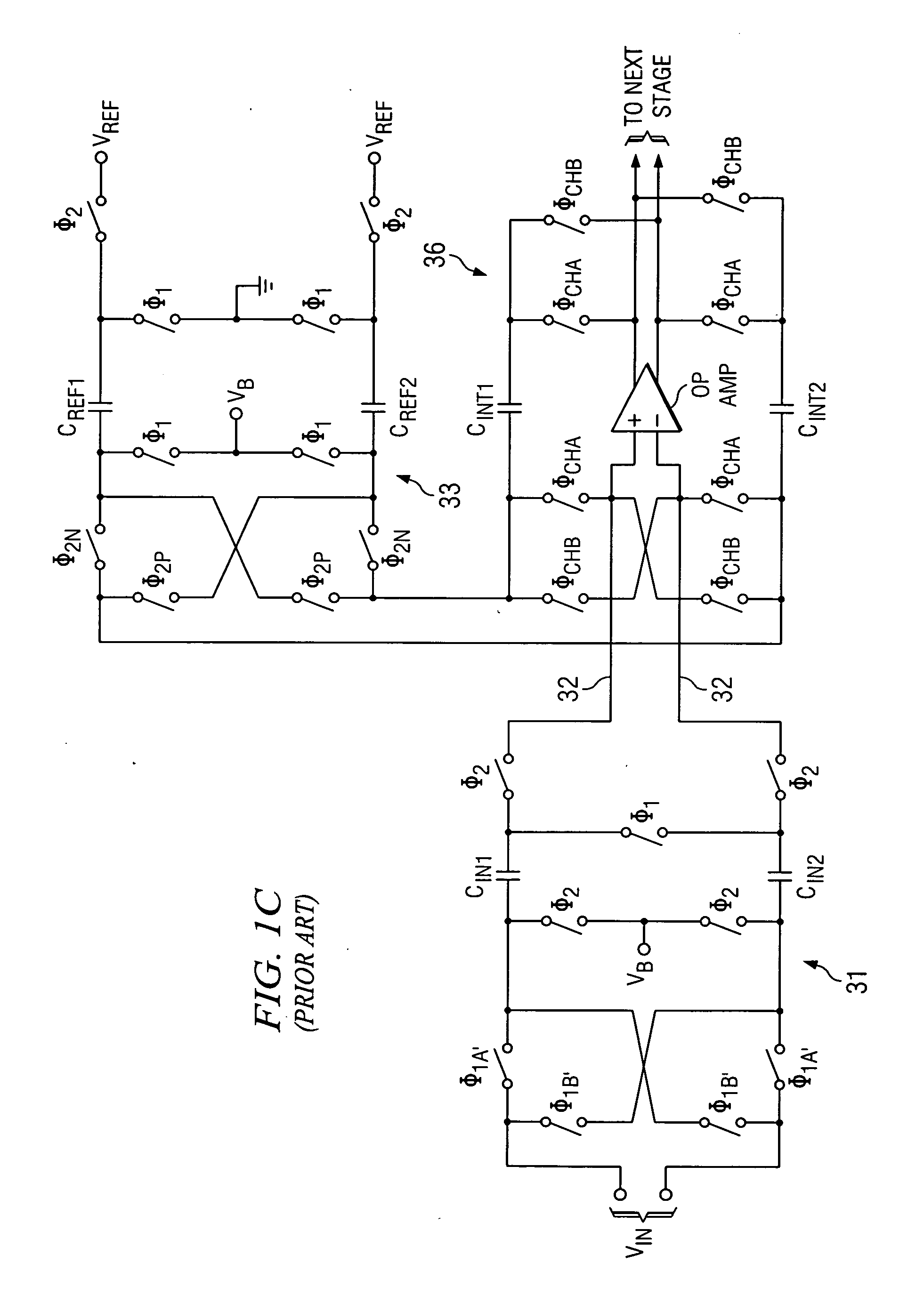 Oversampling analog-to-digital converter and method with reduced chopping residue noise