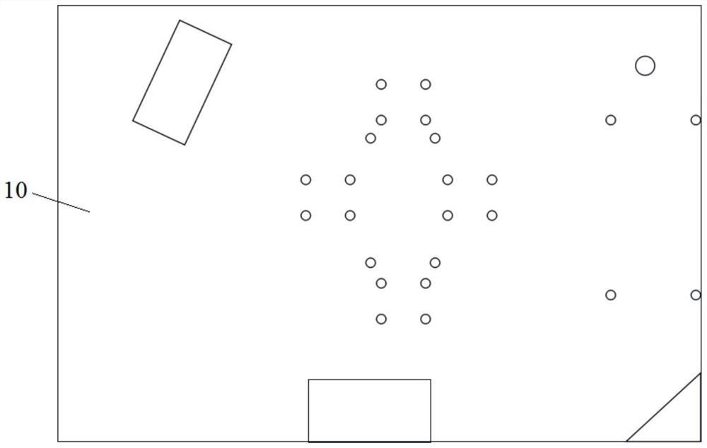 Sweeping method of sweeping device and sweeping robot