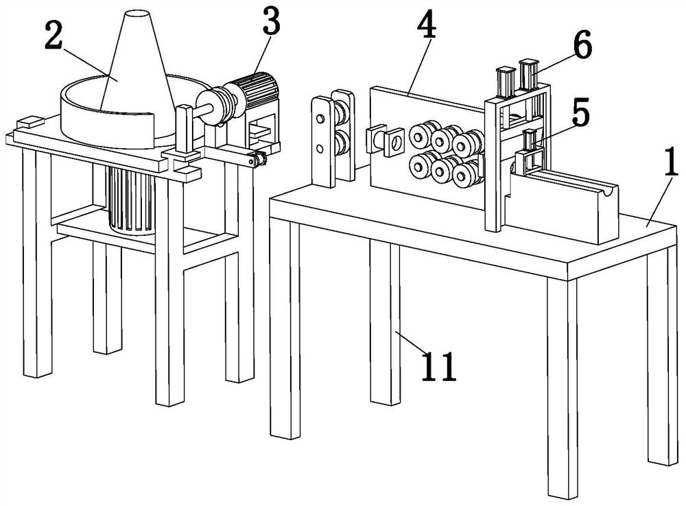 Flexible fireproof flame-retardant cable processing and cutting device