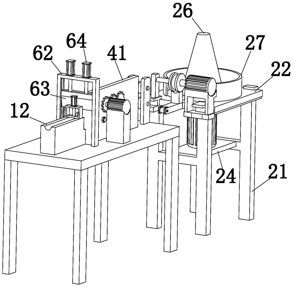 Flexible fireproof flame-retardant cable processing and cutting device