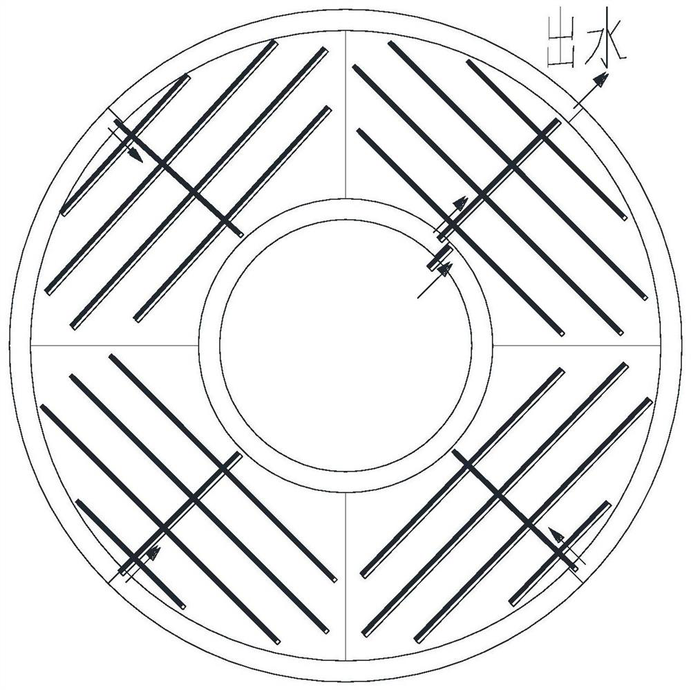 Decentralized treatment device adapting to domestic sewage discharge characteristics