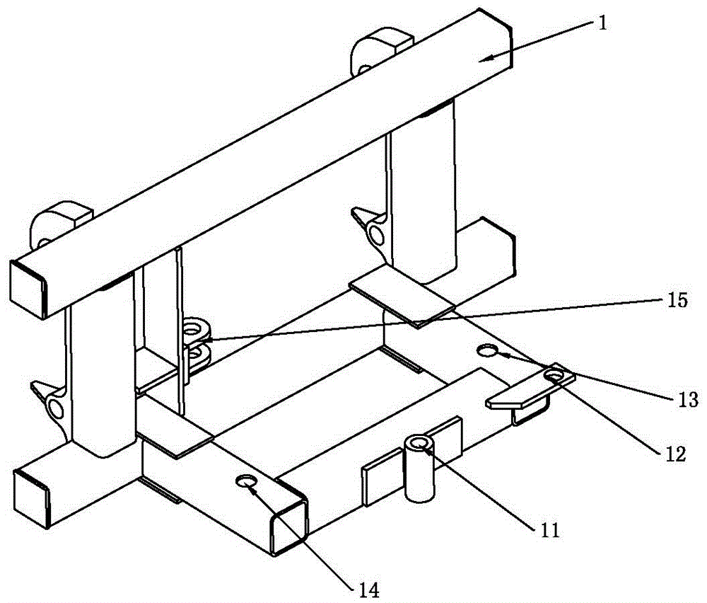 A mechanical and hydraulic dual-purpose snow plow