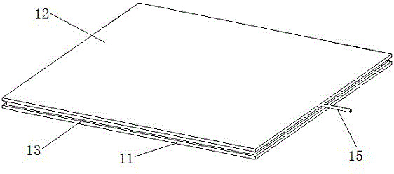 Flat-plate heat tube with nanometer structure