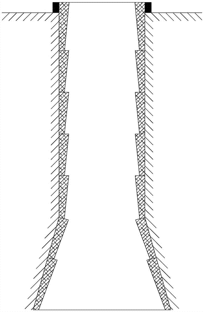 Construction method for artificial hole-digging grouting pile